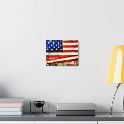 American Flag wall art, Flag wall art, Canvas Gallery Wraps - SaviTraviDesigns