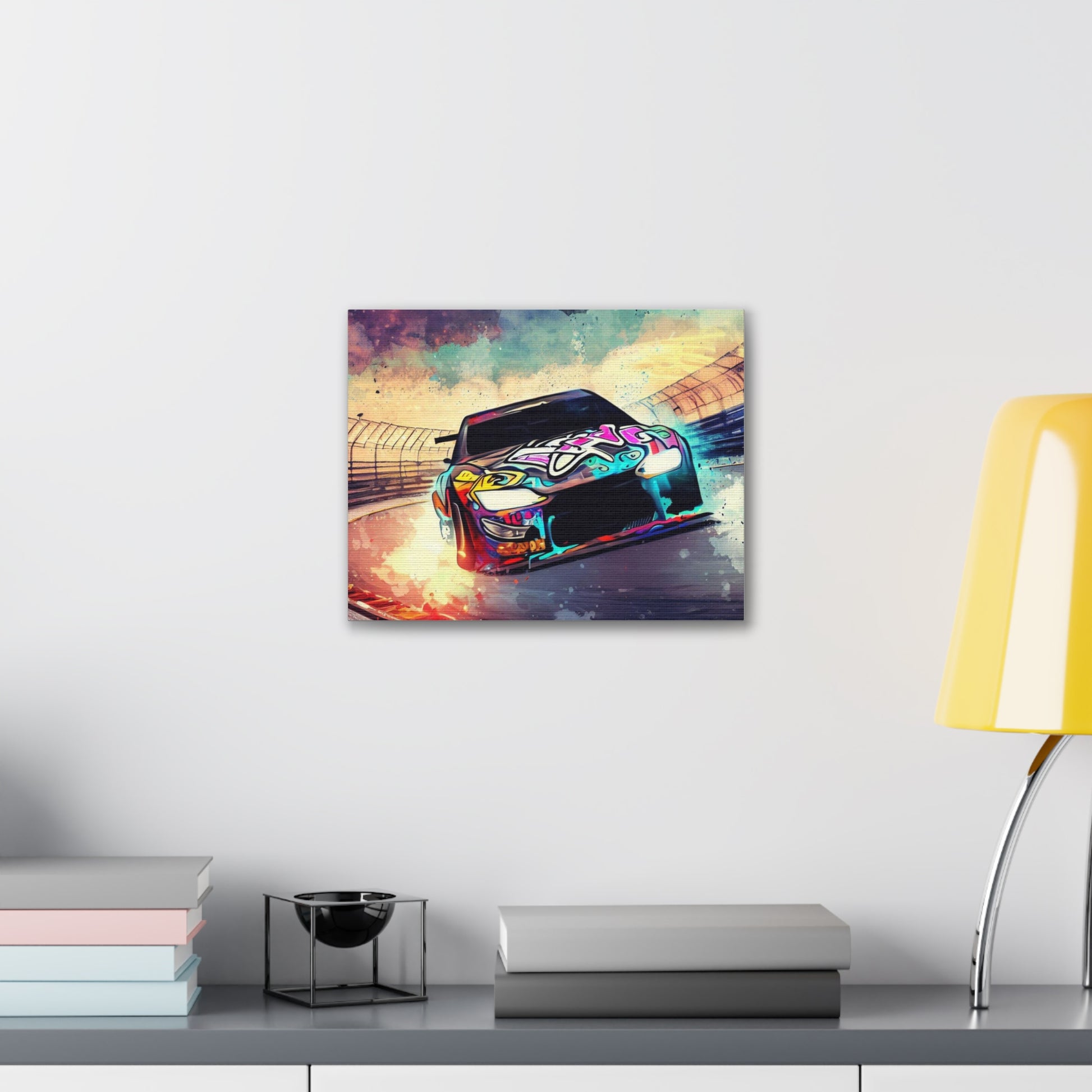 Street Racing, Nascar, Graffiti art prints, Street art canvas, Urban art decor, Graffiti-style wall art, Graffiti canvas prints, Street art posters - SaviTraviDesigns