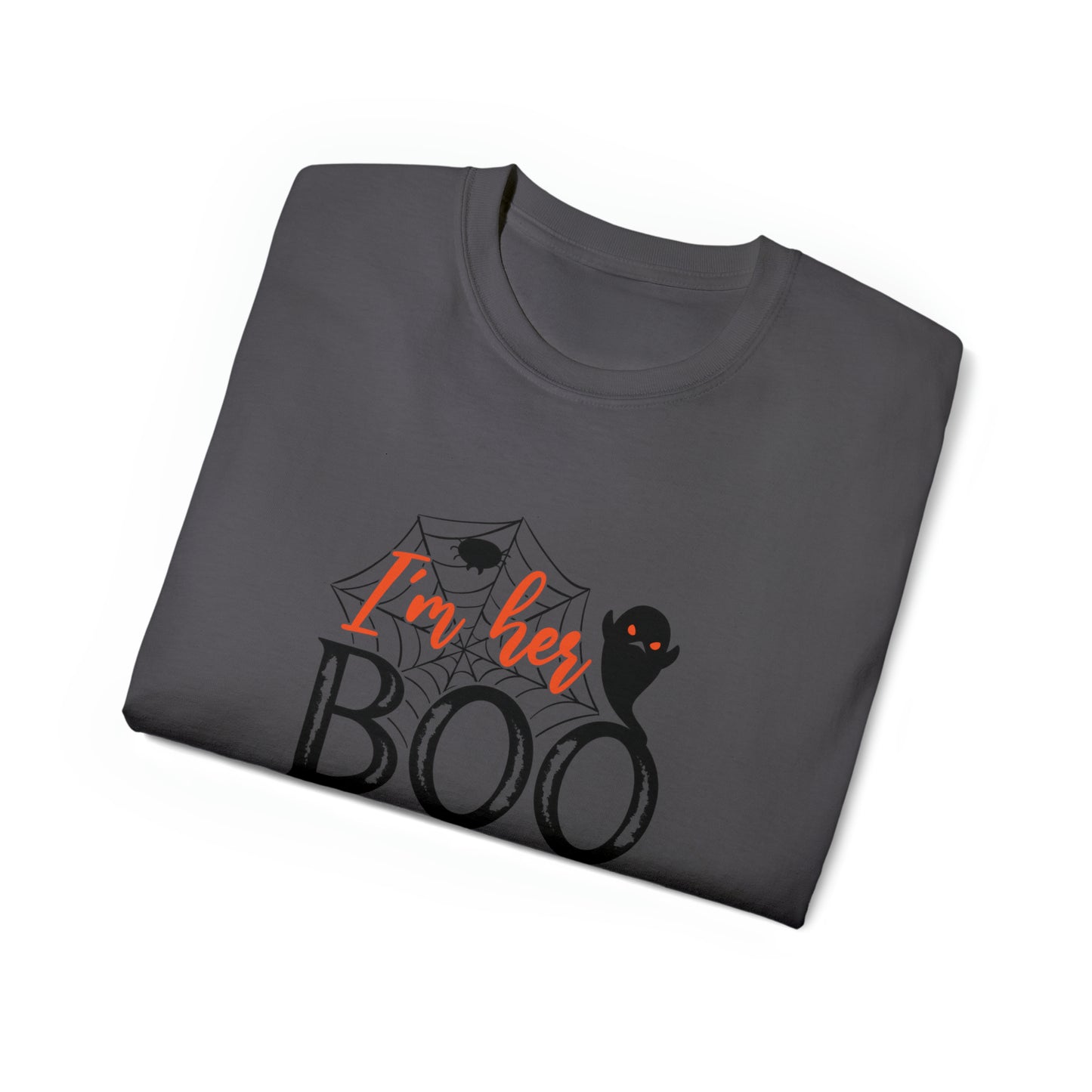 I'm Her Boo, Halloween Graphic Shirts, Spooky Halloween Shirts, Scary Halloween Shirt Designs, Cute Halloween Graphic Tees, Funny Halloween Shirt Ideas - SaviTraviDesigns