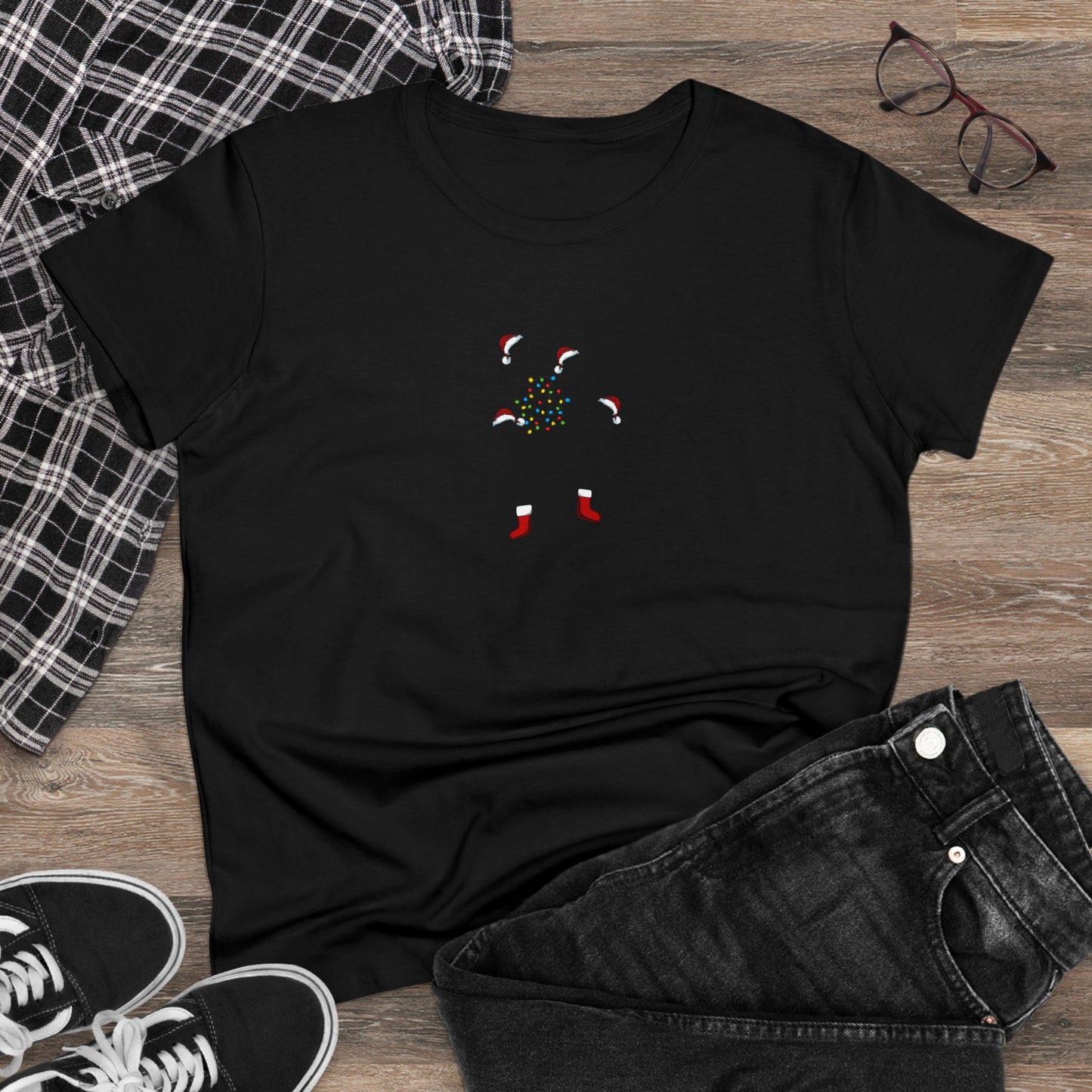 Juggling Santa, Skeleton Santa, Skeleton Christmas, Christmas Graphic Shirts, Festive Holiday T-Shirts, Ugly Christmas Sweater Tees, Funny Christmas Shirt Designs, Cute Xmas Graphic Tees