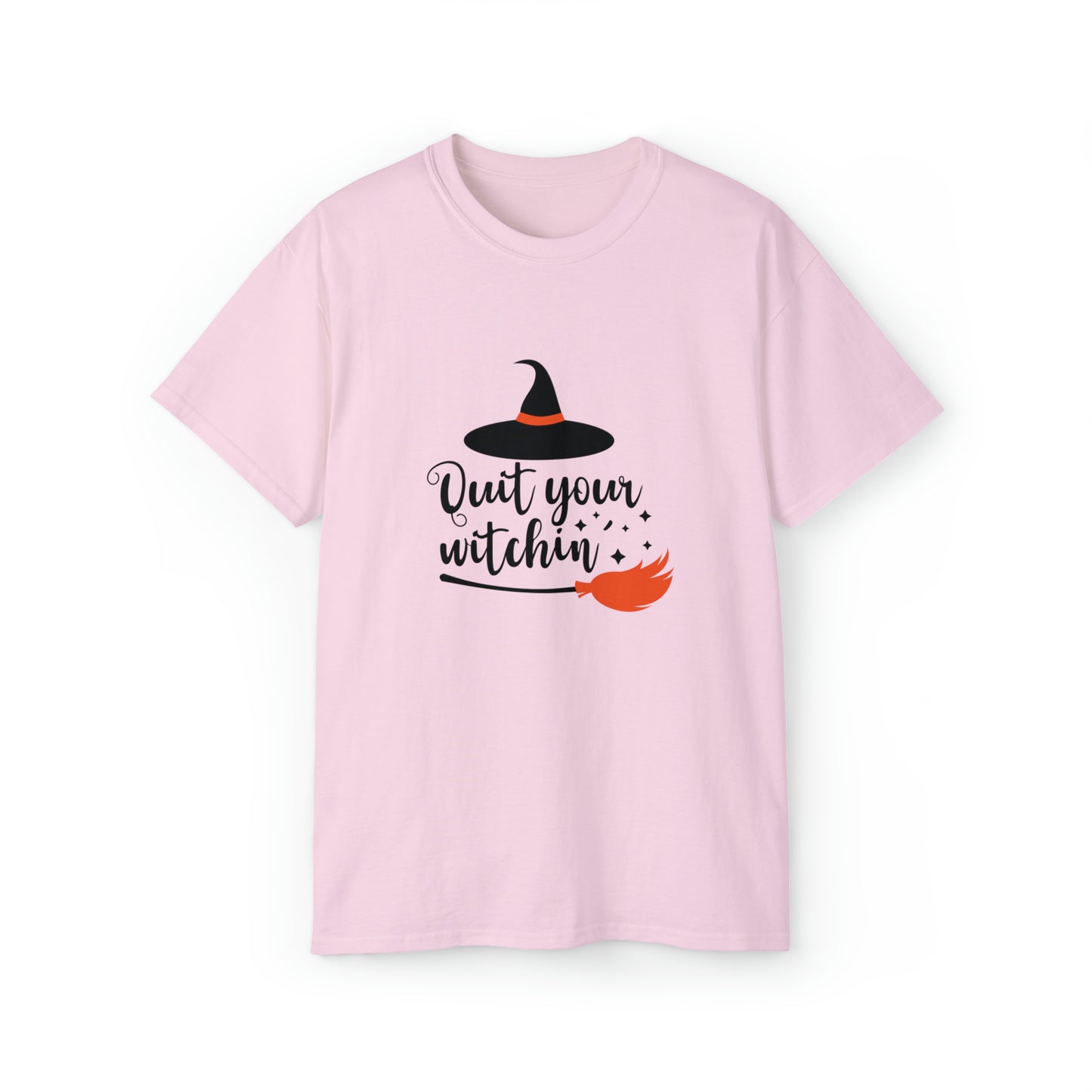 Quit Your Witchin, Halloween Graphic Shirts, Spooky Halloween Shirts, Scary Halloween Shirt Designs, Cute Halloween Graphic Tees, Funny Halloween Shirt Ideas - SaviTraviDesigns