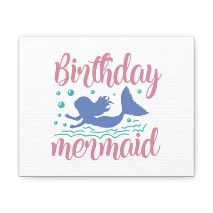 Birthday Mermaid, Mermaid Wall Art, Coastal Mermaid Decor, Beach House Mermaid Signs, Nautical Mermaid Decor, Mermaid Nursery Wall Decor - SaviTraviDesigns