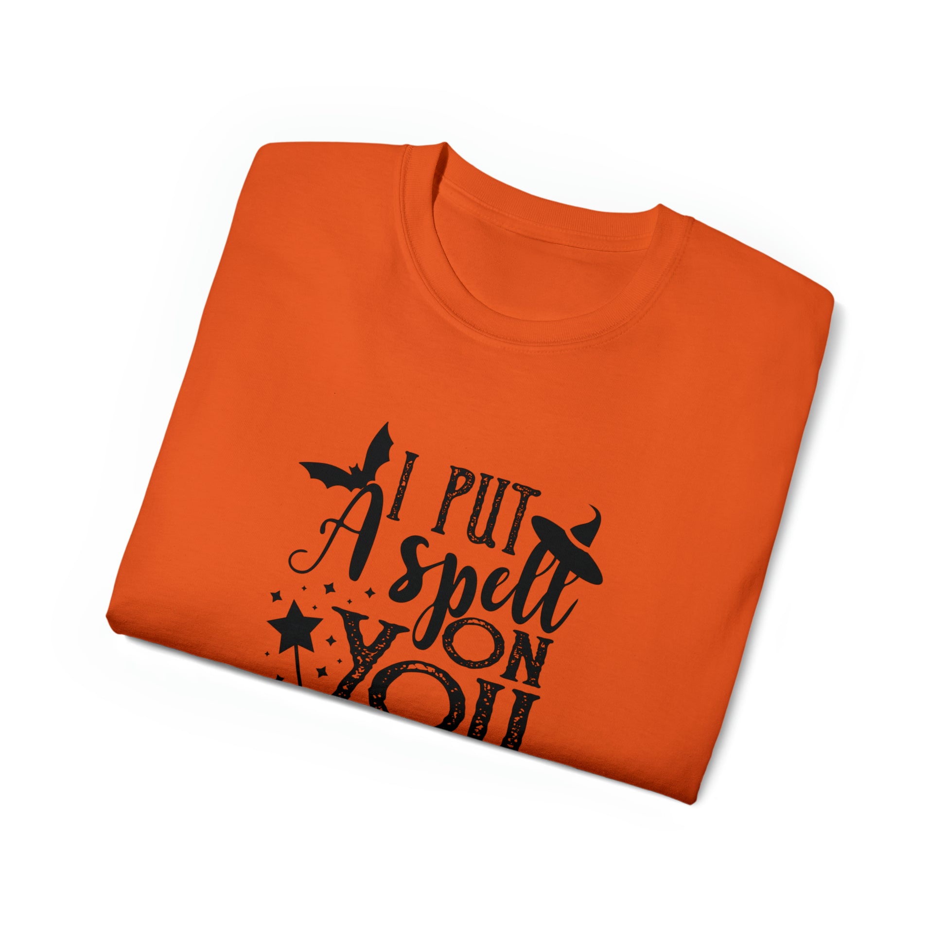 I Put A Spell On You, Halloween Graphic Shirts, Spooky Halloween Shirts, Scary Halloween Shirt Designs, Cute Halloween Graphic Tees, Funny Halloween Shirt Ideas - SaviTraviDesigns