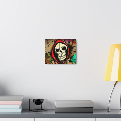 Halloween art, Skeleton canvas prints, Scary Halloween decor, Halloween home decor, Halloween wall, Gothic wall decor, Canvas Gallery Wraps - SaviTraviDesigns