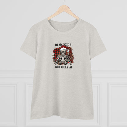 Deep Inside, Jolly AF, Christmas Graphic Shirts, Festive Holiday T-Shirts, Ugly Christmas Sweater Tees, Funny Christmas Shirt Designs, Cute Xmas Graphic Tees