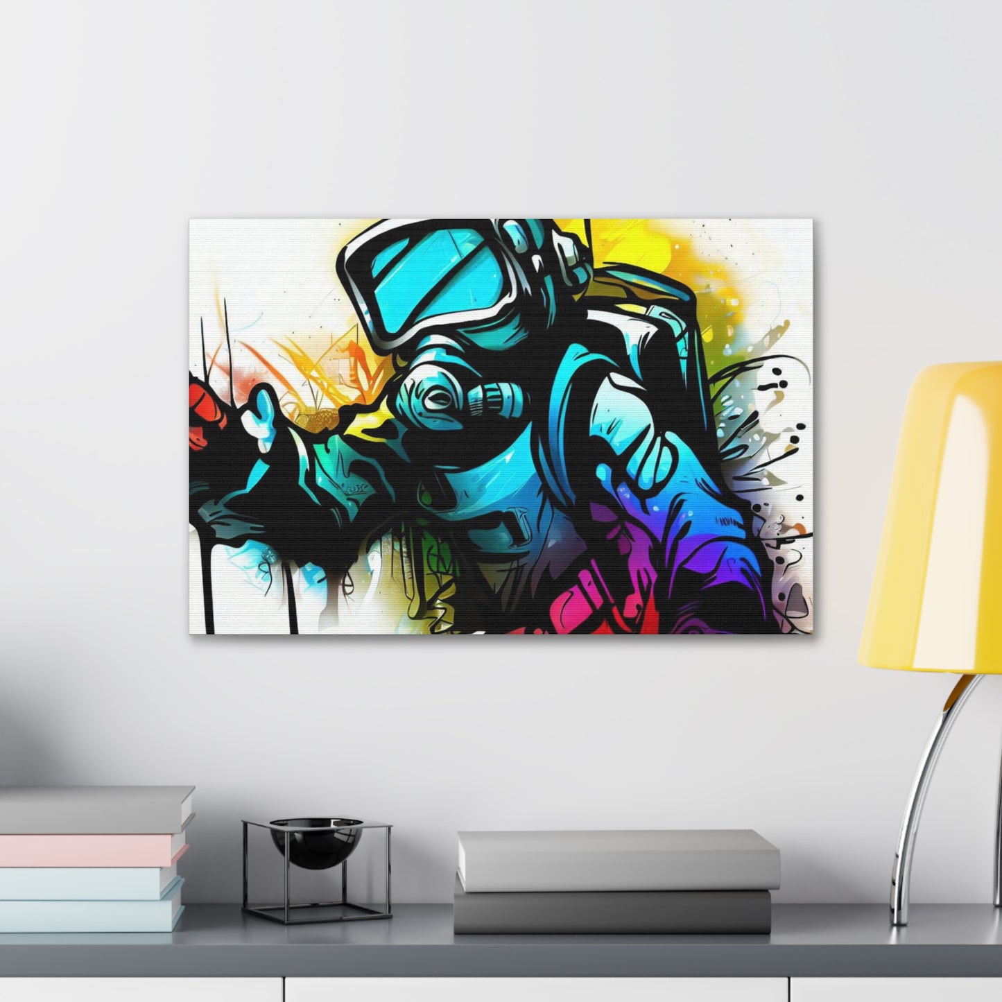 Graffiti Mask, Graffiti Artist, Graffiti-inspired home decor, Modern street art prints, Graffiti wall art, Street art canvas art, Graffiti artist prints