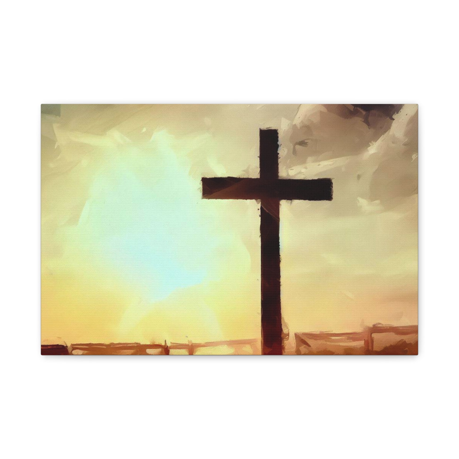 Christian wall art, Cross wall art, Country art, Canvas Gallery Wraps - SaviTraviDesigns