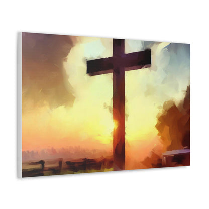 Christian wall art, Cross wall art, Country art, Canvas Gallery Wraps - SaviTraviDesigns