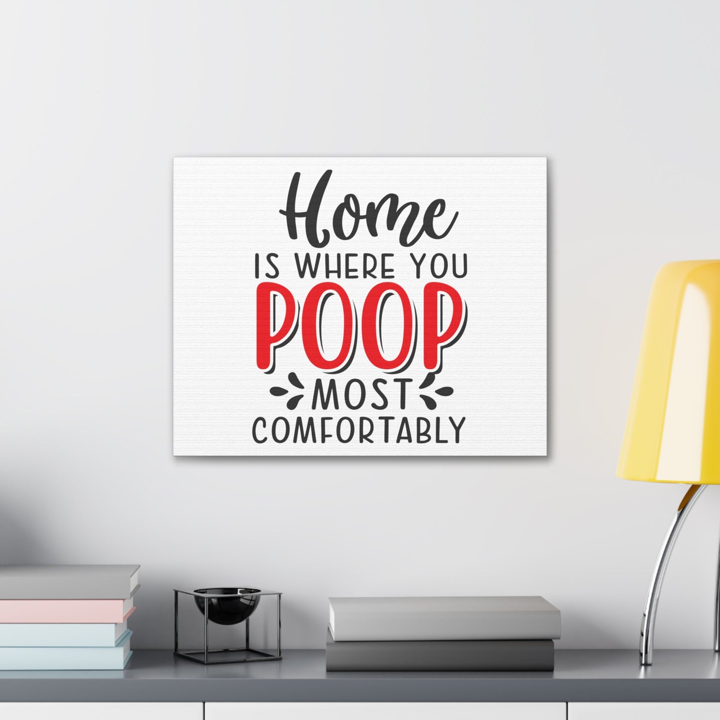 Home Is Where You Poop, Rustic Bathroom Decor, Farmhouse Bathroom Signs, Modern Bathroom Wall Decor, Funny Bathroom Signs, Bathroom Wall Art Ideas - SaviTraviDesigns