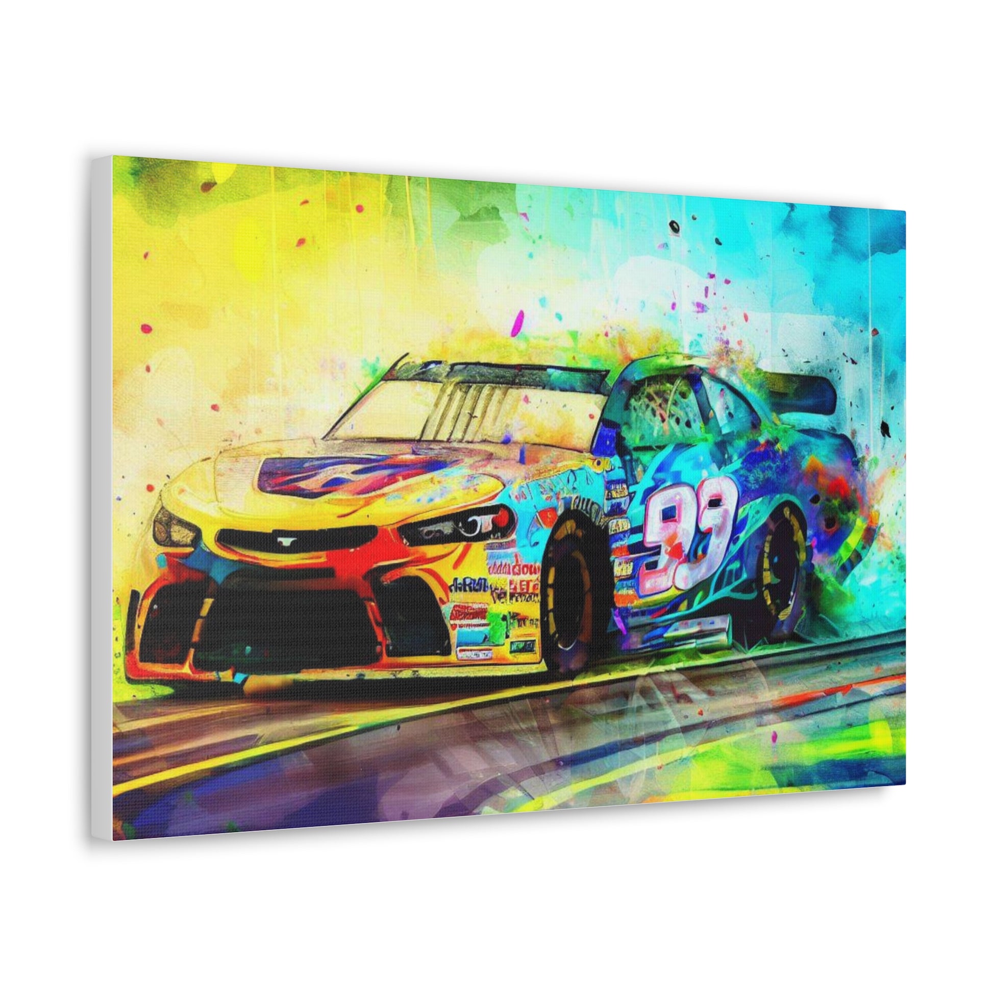 Nascar Painting, Graffiti art prints, Street art canvas, Urban art decor, Graffiti-style wall art, Graffiti canvas prints, Street art posters