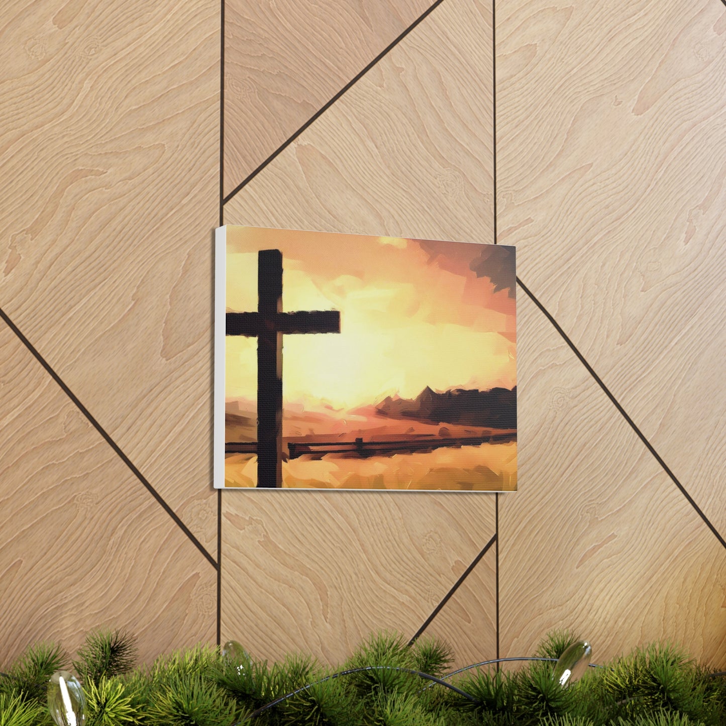 Christian wall art, Cross wall art, country art, Canvas Gallery Wraps - SaviTraviDesigns