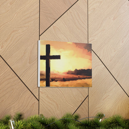 Christian wall art, Cross wall art, country art, Canvas Gallery Wraps - SaviTraviDesigns