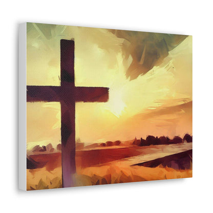 Christian Wall Art, Cross Wall Art, Canvas Gallery Wraps, Christian Country, Christian Art - SaviTraviDesigns