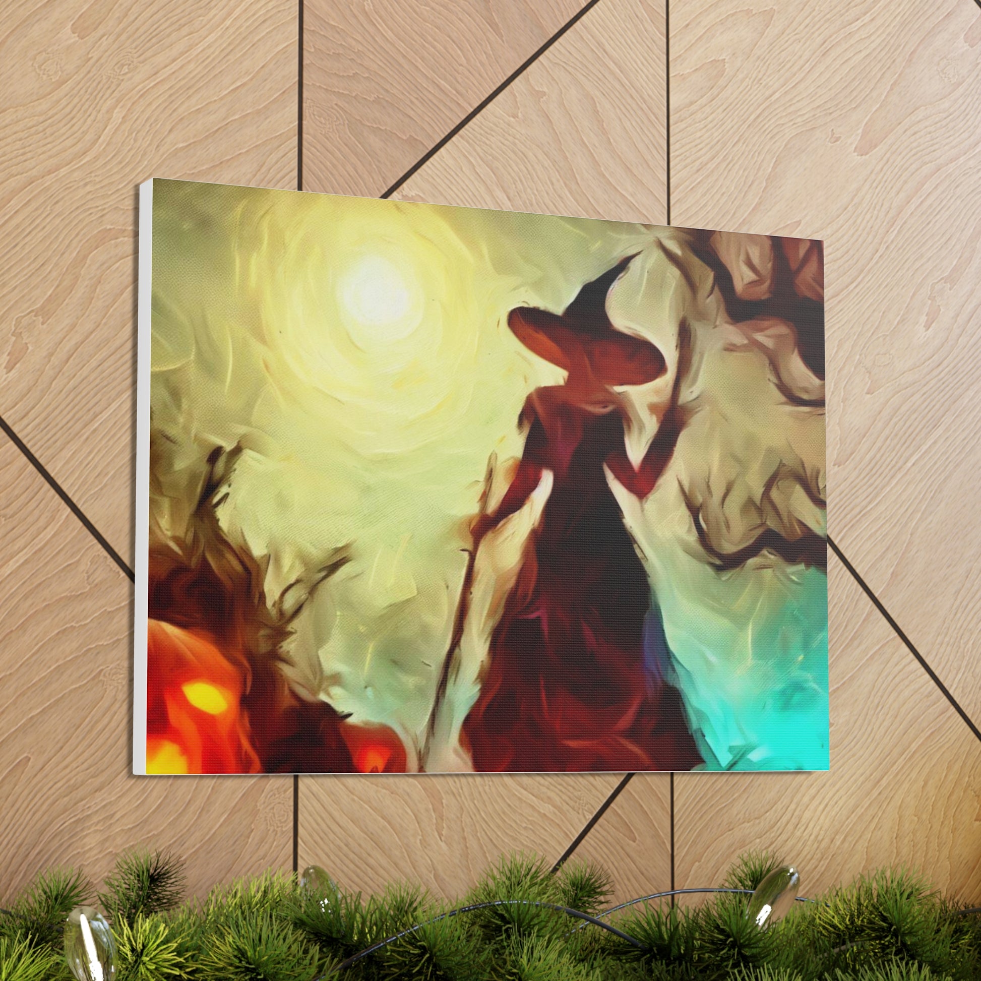 Halloween art, Witch canvas prints, Scary Halloween decor, Halloween home decor, Halloween wall, Gothic wall decor, Canvas Gallery Wraps - SaviTraviDesigns