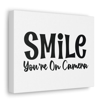 Smile You are on Camera, Home decor quotes, House and home signs, Inspirational home quotes, Home sweet home signs, Welcome home signs, Family home quotes, Living room wall quotes - SaviTraviDesigns