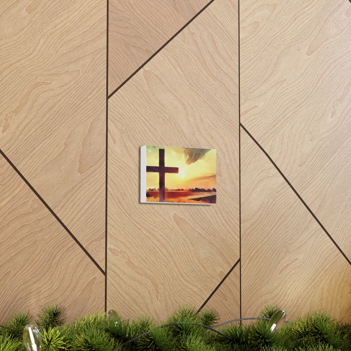 Christian Wall Art, Cross Wall Art, Canvas Gallery Wraps, Christian Country, Christian Art - SaviTraviDesigns