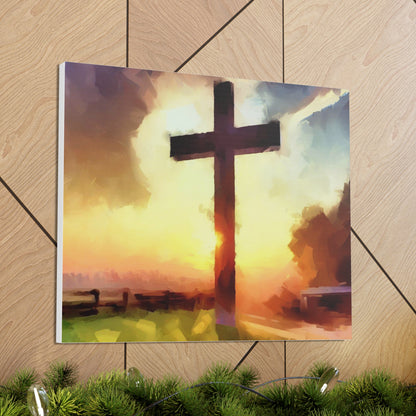 Christian wall art, Cross wall art, Country art, Canvas Gallery Wraps - SaviTraviDesigns