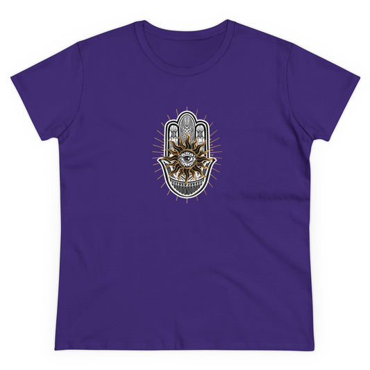 Serenity Palm All Seeing Eye Boho Style Graphic T Shirt