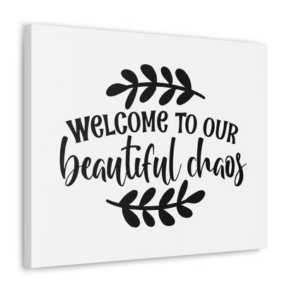 Welcome to Chaos, Home decor quotes, House and home signs, Inspirational home quotes, Home sweet home signs, Welcome home signs, Family home quotes, Living room wall quotes - SaviTraviDesigns