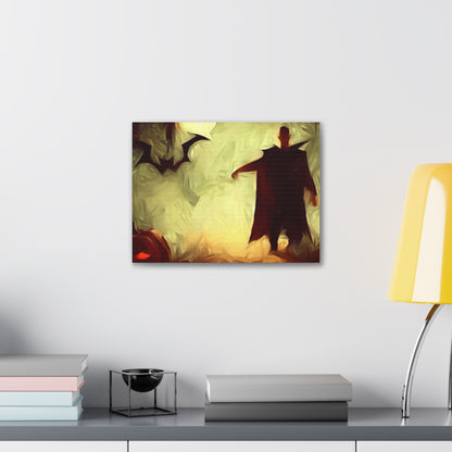 Halloween art, Vampire canvas prints, Scary Halloween decor, Halloween home decor, Halloween wall, Gothic wall decor, Canvas Gallery Wraps - SaviTraviDesigns