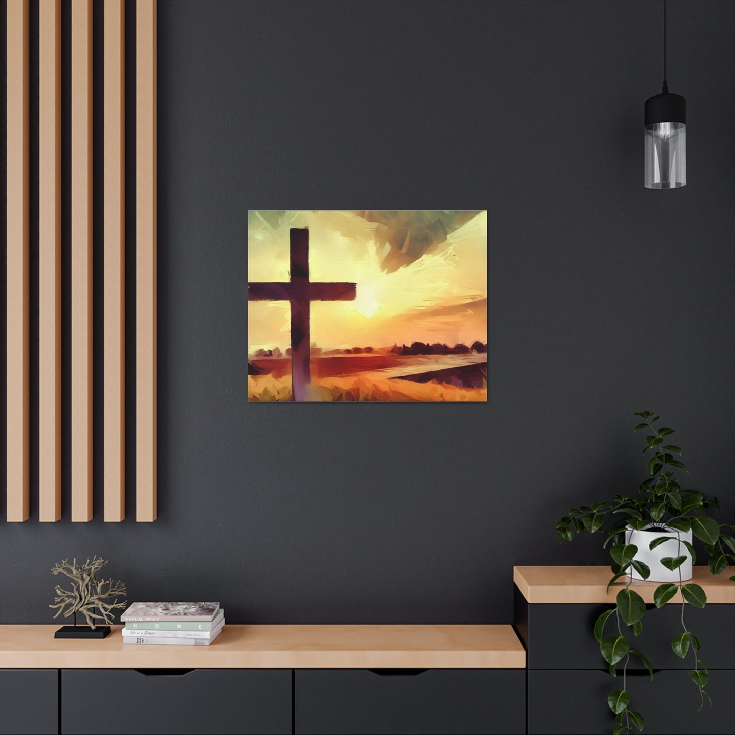 Christian Wall Art, Cross Wall Art, Canvas Gallery Wraps, Christian Country, Christian Art - SaviTraviDesigns