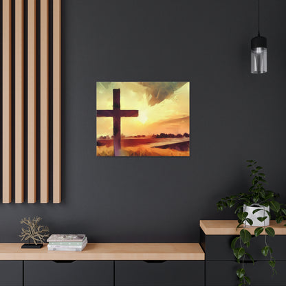 Christian Wall Art, Cross Wall Art, Canvas Gallery Wraps, Christian Country, Christian Art - SaviTraviDesigns