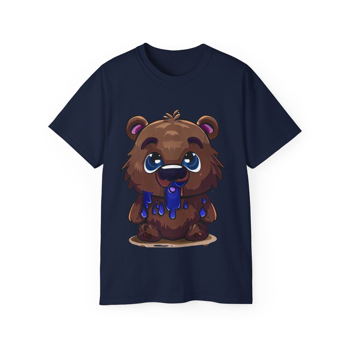 Baby Bear Graffiti Style Graphic T Shirt