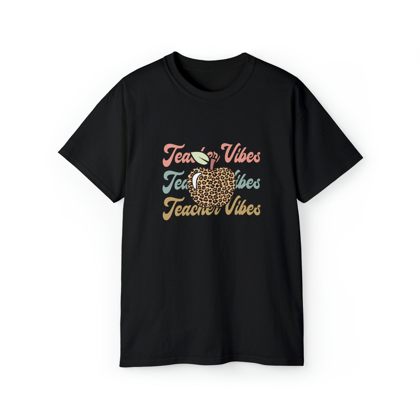 Teacher Vibes, Teacher Graphic Design Shirts, Educator T-Shirt Designs, Classroom Theme Shirts, Inspirational Teacher Tees, Teacher Appreciation Shirts - SaviTraviDesigns