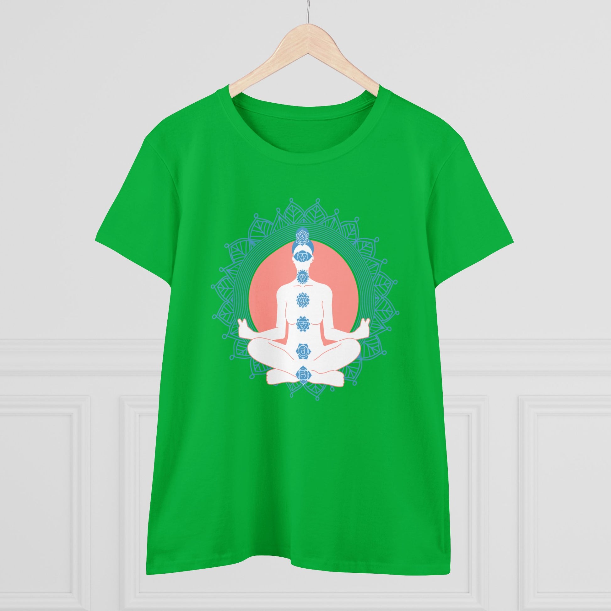 Meditation T-Shirts, Yoga Graphic Tees, Mindfulness Apparel, Zen T-Shirts, Spiritual Shirts, Chakra Tees, Womens T-Shirt