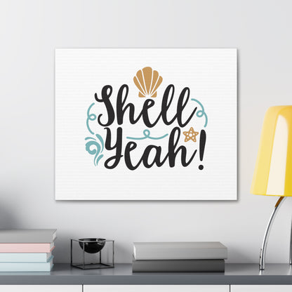 Shell Yeah, Mermaid Wall Art, Coastal Mermaid Decor, Beach House Mermaid Signs, Nautical Mermaid Decor, Mermaid Nursery Wall Decor - SaviTraviDesigns