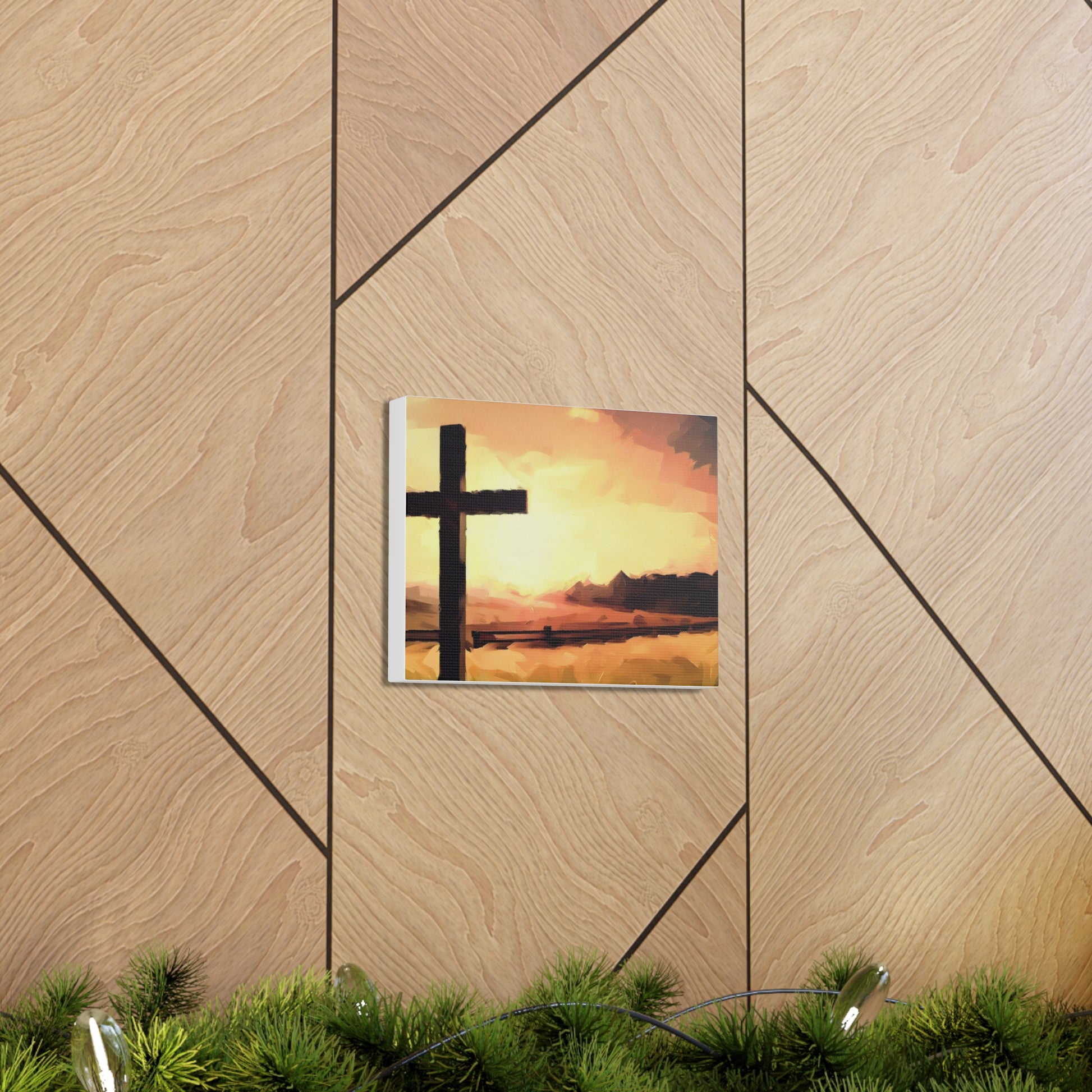 Christian wall art, Cross wall art, country art, Canvas Gallery Wraps - SaviTraviDesigns