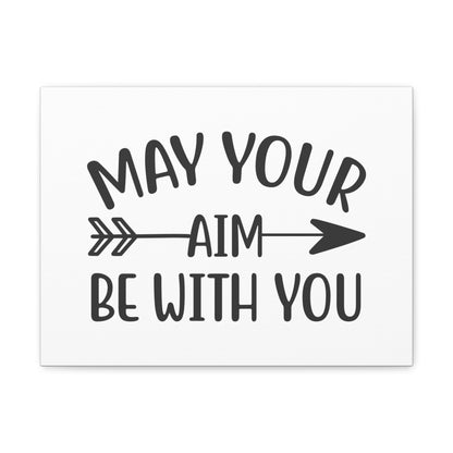 May Your Aim Be With You, Rustic Bathroom Decor, Farmhouse Bathroom Signs, Modern Bathroom Wall Decor, Funny Bathroom Signs, Bathroom Wall Art Ideas - SaviTraviDesigns