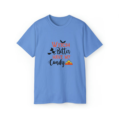 Witch Better Have My Candy, Halloween Graphic Shirts, Spooky Halloween Shirts, Scary Halloween Shirt Designs, Cute Halloween Graphic Tees, Funny Halloween Shirt Ideas - SaviTraviDesigns