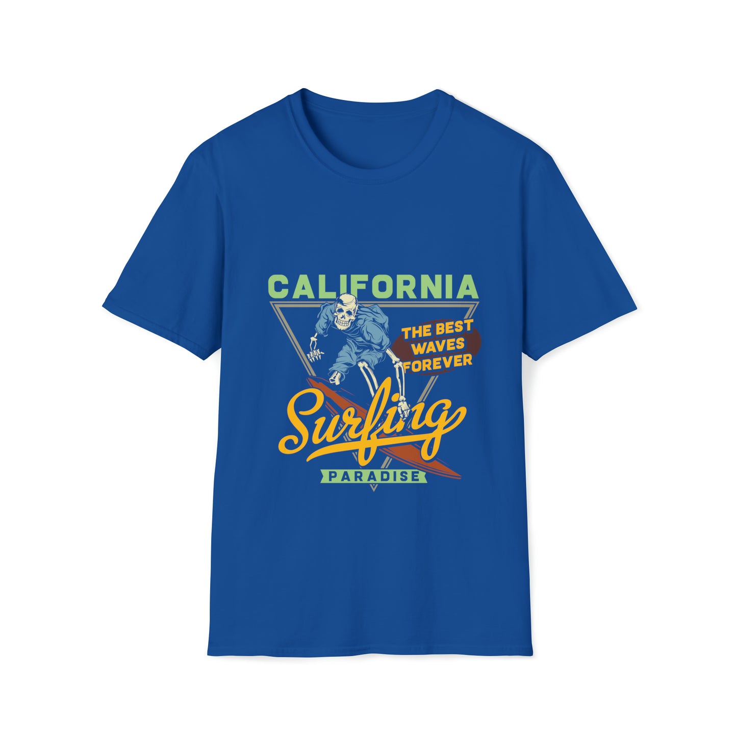 California Surfing Paradise, Beachwear Graphics, Tropical T-Shirt Designs, Ocean-Inspired Shirts, Surfing Graphics, Sun and Sand Apparel, Summer Wardrobe Essentials - SaviTraviDesigns