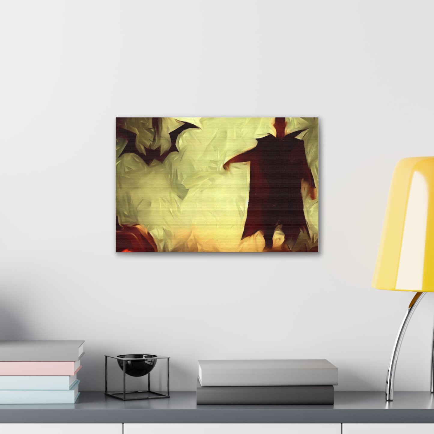 Halloween art, Vampire canvas prints, Scary Halloween decor, Halloween home decor, Halloween wall, Gothic wall decor, Canvas Gallery Wraps - SaviTraviDesigns