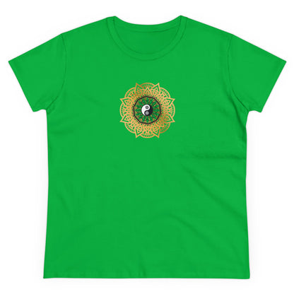 Namaste Energy Yoga and Mandala Design T Shirt with Boho Style