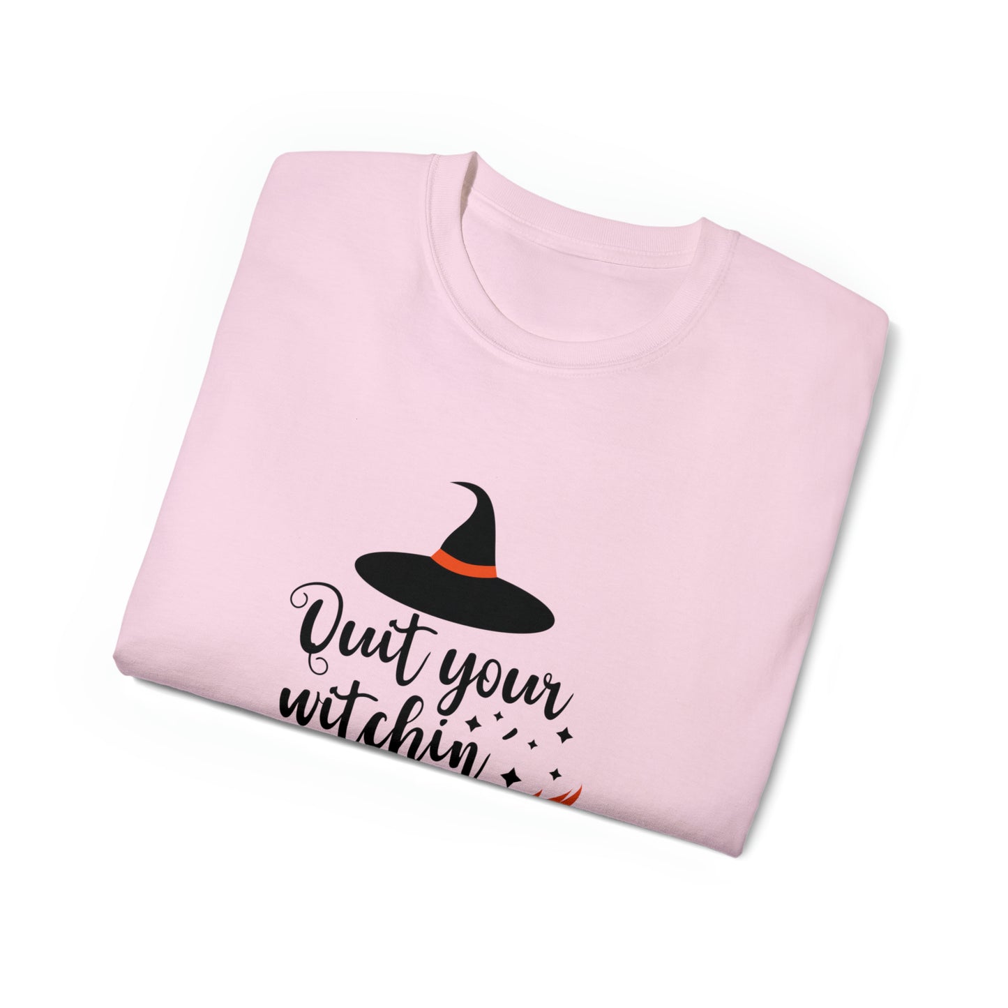 Quit Your Witchin, Halloween Graphic Shirts, Spooky Halloween Shirts, Scary Halloween Shirt Designs, Cute Halloween Graphic Tees, Funny Halloween Shirt Ideas - SaviTraviDesigns