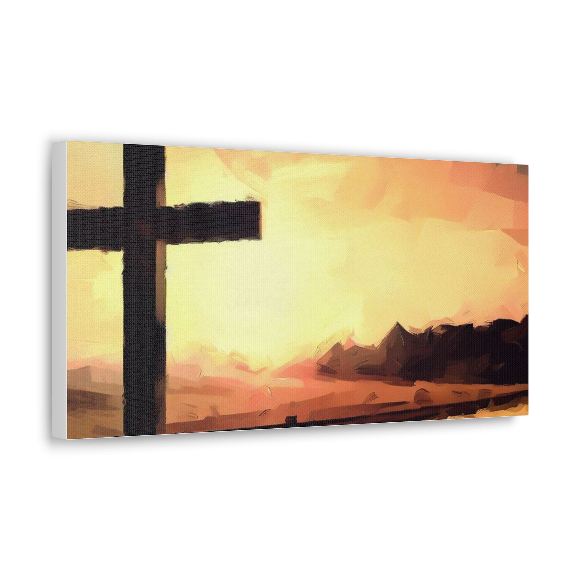 Christian wall art, Cross wall art, country art, Canvas Gallery Wraps - SaviTraviDesigns