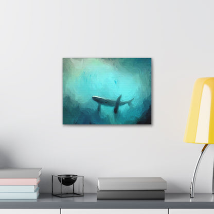 Giant Whale Oil Painting Canvas