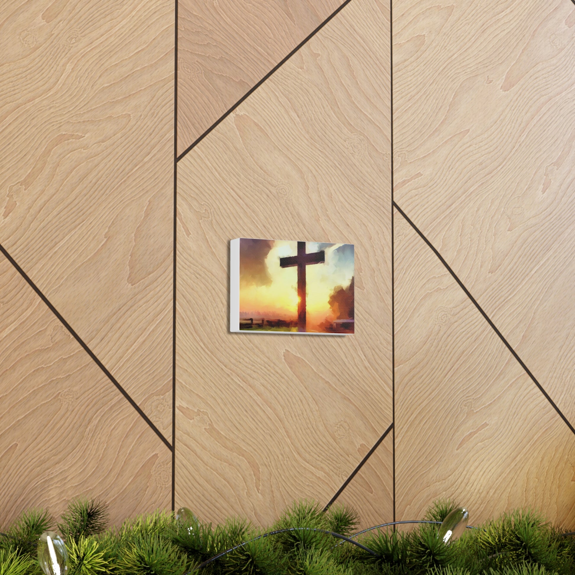 Christian wall art, Cross wall art, Country art, Canvas Gallery Wraps - SaviTraviDesigns