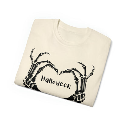 Halloween Tshirt, Bones Heart Tshirt, Graphics Tshirt, Happy Halloween, Love Shirt