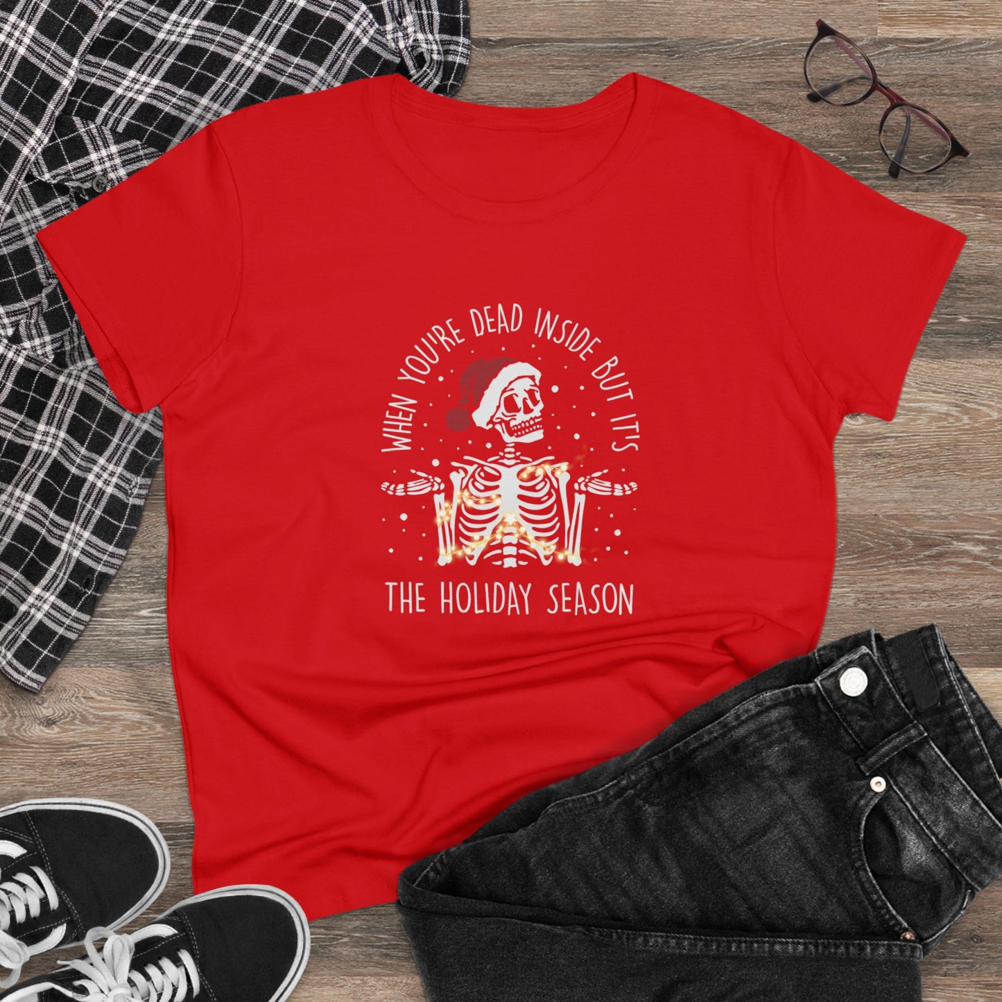 When You Are Dead Inside, Its Holiday Season, Christmas Graphic Shirts, Festive Holiday T-Shirts, Ugly Christmas Sweater Tees, Funny Christmas Shirt Designs, Cute Xmas Graphic Tees