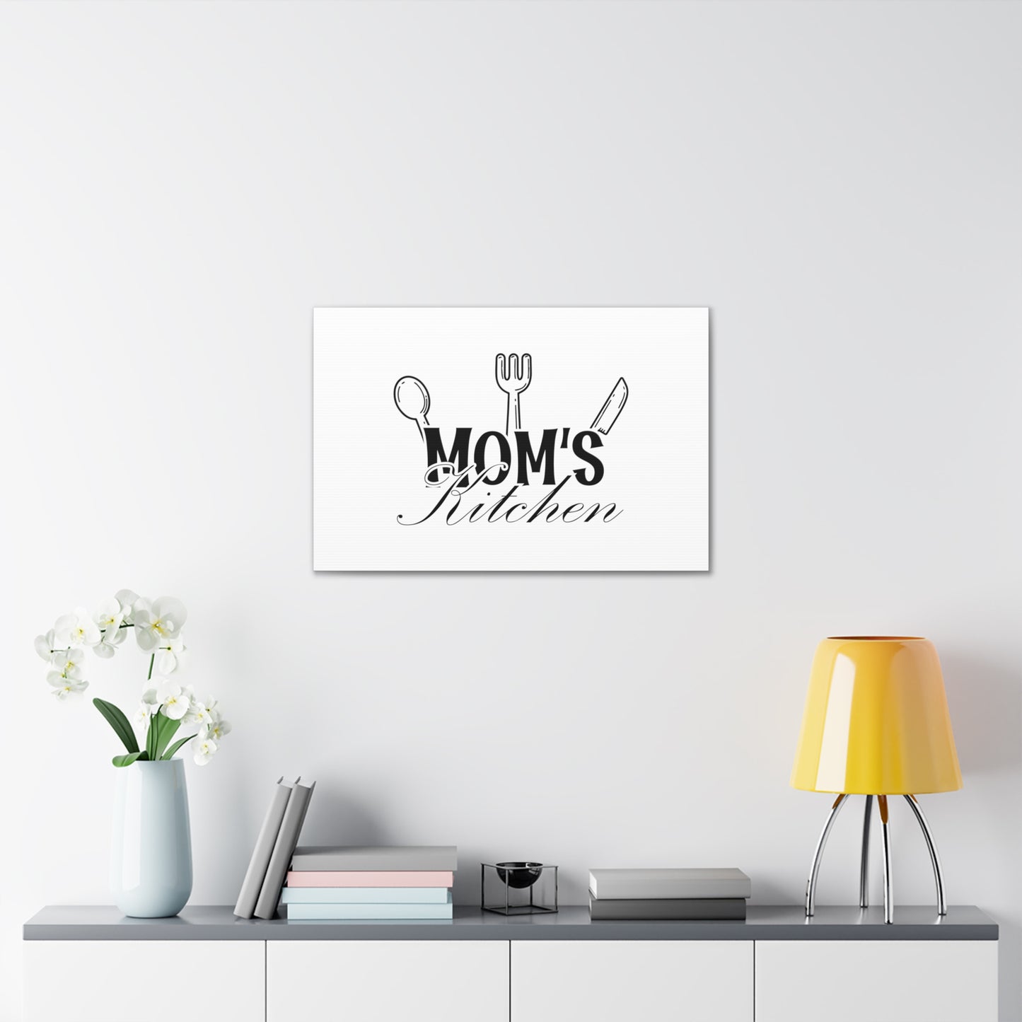 Mom's Kitchen, Kitchen quote canvas prints, Kitchen wall decor quotes, Kitchen canvas art, Funny kitchen quotes on canvas, Inspirational kitchen quotes - SaviTraviDesigns