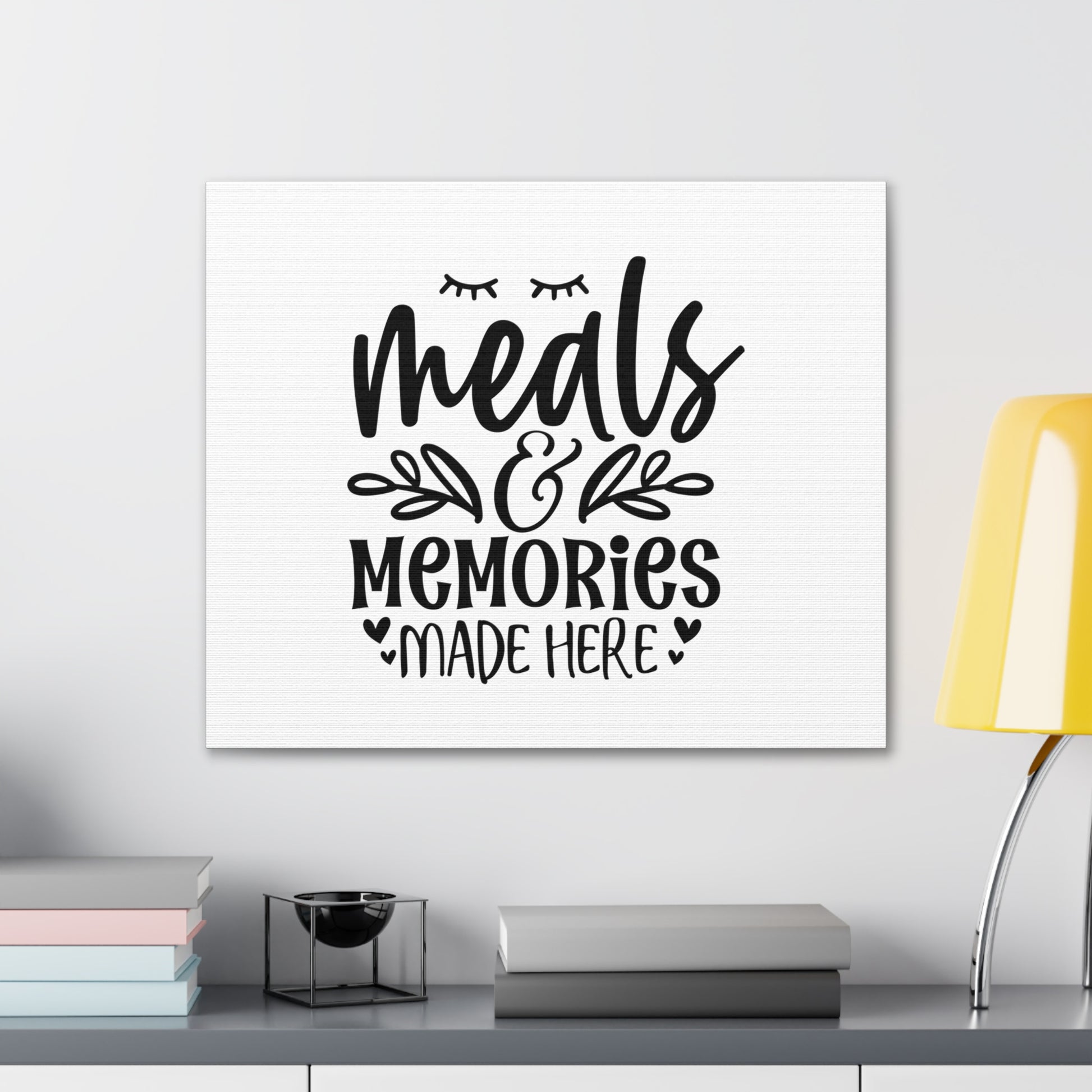 Memories Made Here, Kitchen quote canvas prints, Kitchen wall decor quotes, Kitchen canvas art, Funny kitchen quotes on canvas, Inspirational kitchen quotes - SaviTraviDesigns