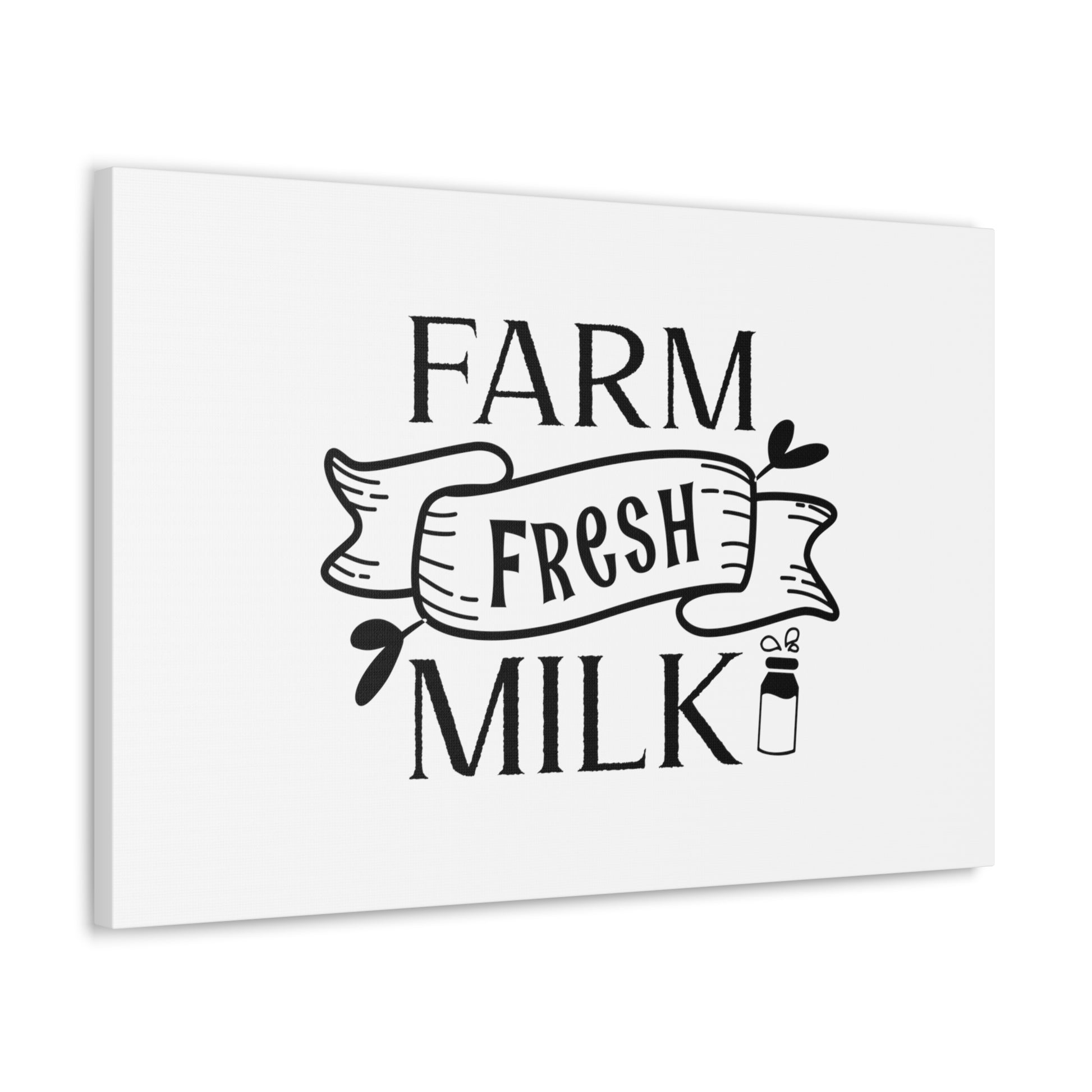 Farm Fresh Milk, Kitchen quote canvas prints, Kitchen wall decor quotes, Kitchen canvas art, Funny kitchen quotes on canvas, Inspirational kitchen quotes