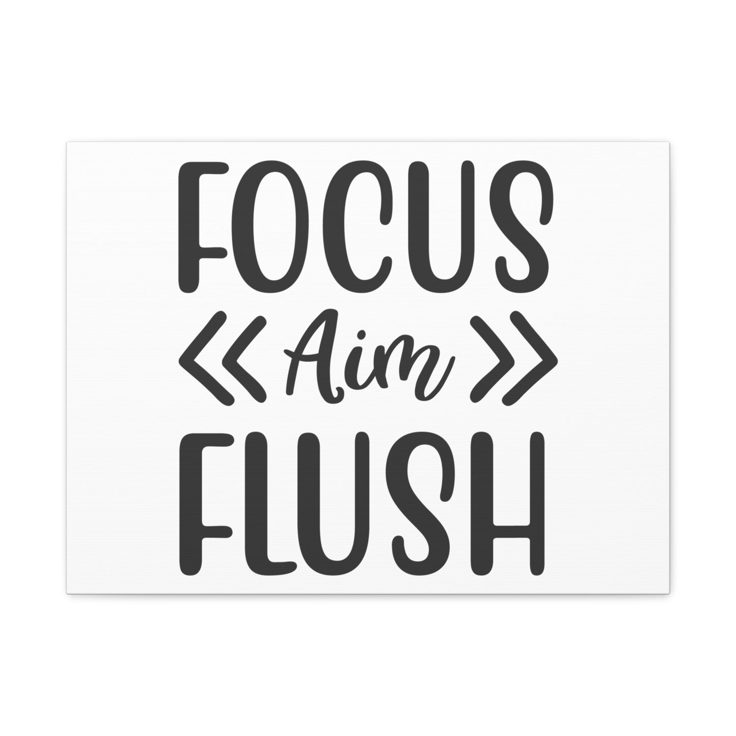 Focus Aim Flush, Rustic Bathroom Decor, Farmhouse Bathroom Signs, Modern Bathroom Wall Decor, Funny Bathroom Signs, Bathroom Wall Art Ideas - SaviTraviDesigns