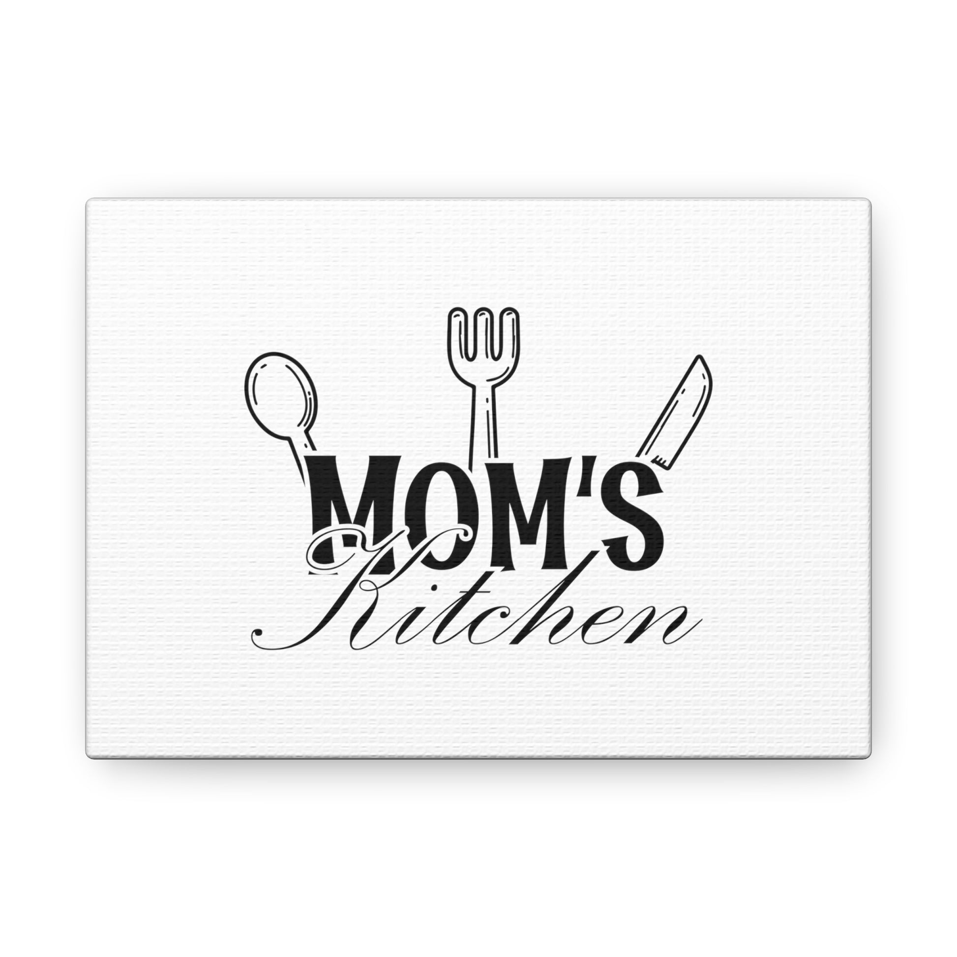 Mom's Kitchen, Kitchen quote canvas prints, Kitchen wall decor quotes, Kitchen canvas art, Funny kitchen quotes on canvas, Inspirational kitchen quotes - SaviTraviDesigns