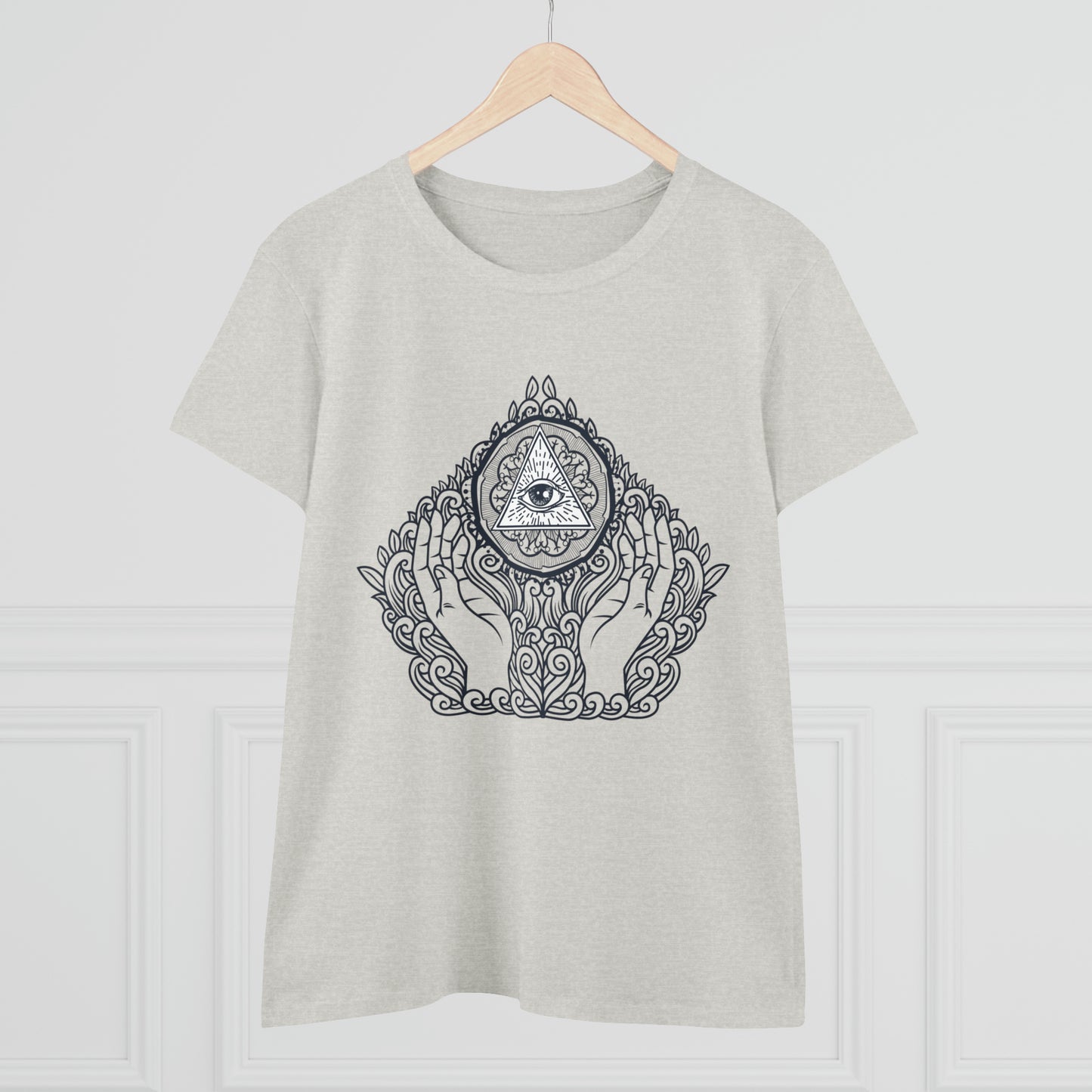 Meditation T-Shirts, Yoga Graphic Tees, Mindfulness Apparel, Zen T-Shirts, Spiritual Shirts, Chakra Tees, Womens T-Shirt