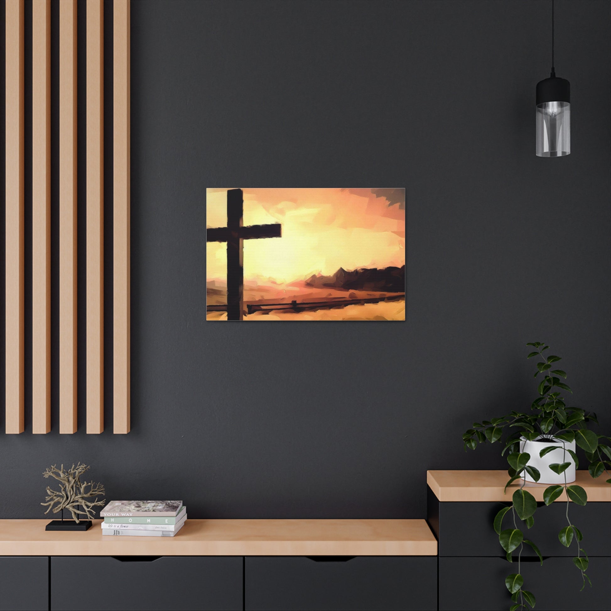 Christian wall art, Cross wall art, country art, Canvas Gallery Wraps - SaviTraviDesigns