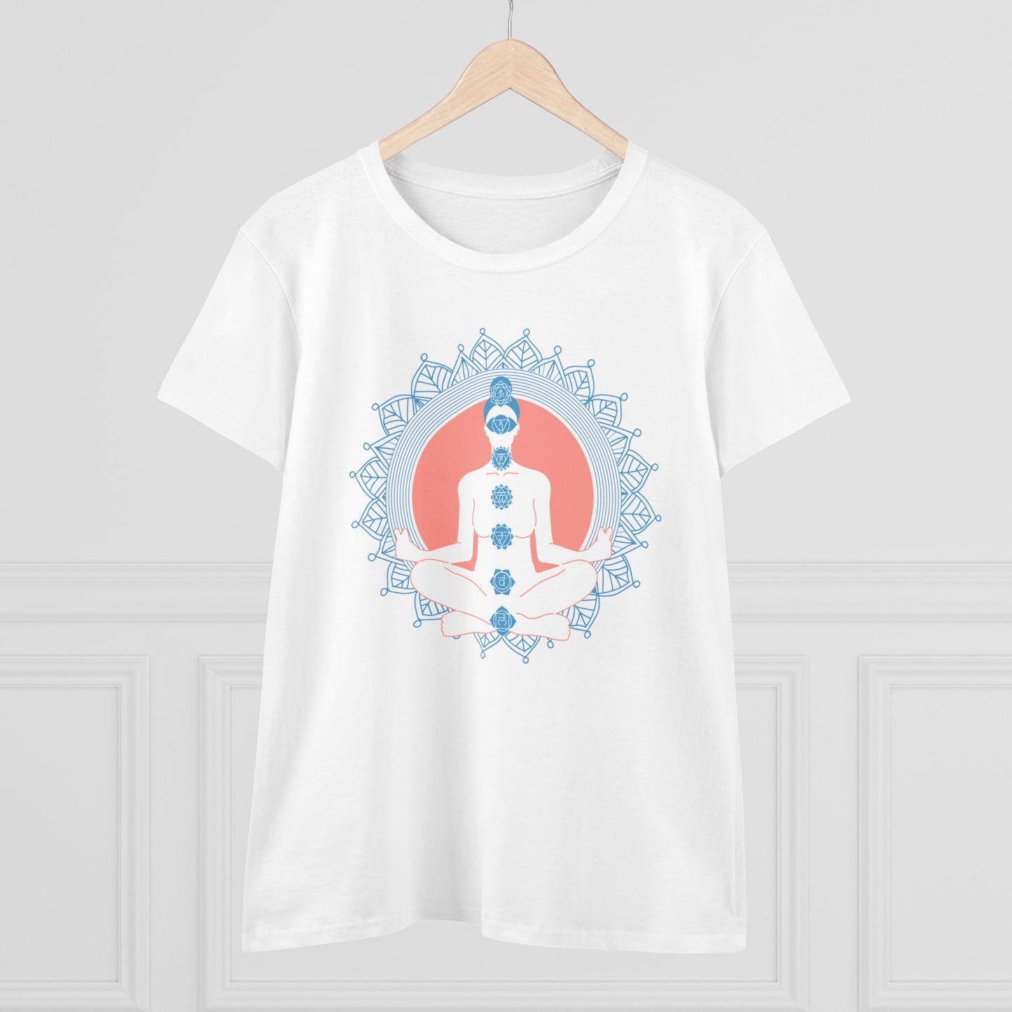 Meditation T-Shirts, Yoga Graphic Tees, Mindfulness Apparel, Zen T-Shirts, Spiritual Shirts, Chakra Tees, Womens T-Shirt